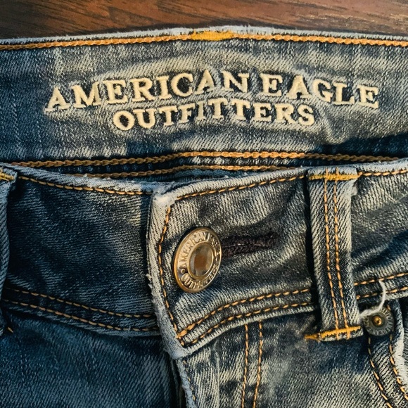Y2K American Eagle Outfitters Kick Boot jeans - Picture 7 of 12
